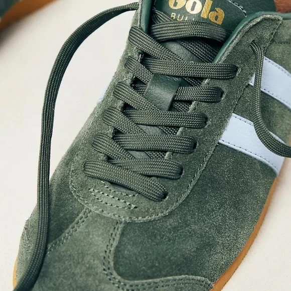 Gola Bullet Pure Sneakers | Size 7.5 | Dark Green - Picture 3 of 3